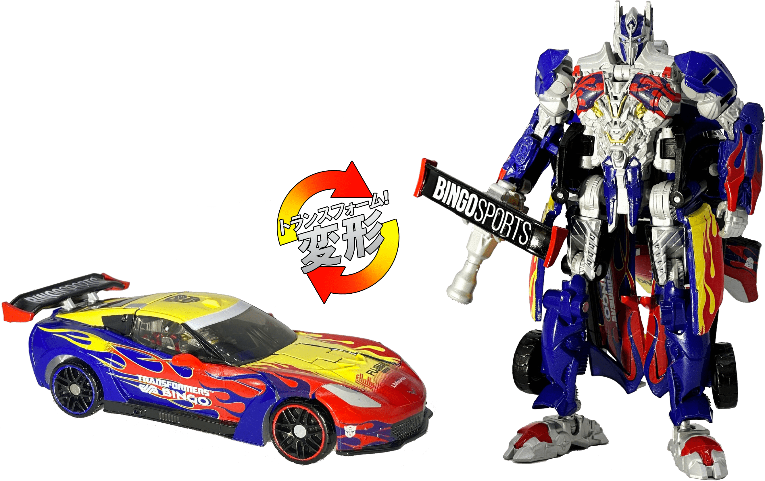 トランスフォーマー「BINGO SPORTS オプティマスプライム」