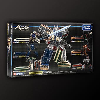【国内：タカラトミーモール限定】MPG-06S トレインボットカエン/ライデンBOXセット