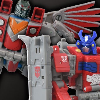 トランスフォーマータイムライン（オプティマスプライム＆ スタースクリーム）